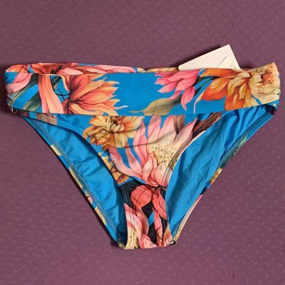 La Blanca Women's Shirred Band Hipster Bikini Swimsuit Bottom Size: US6 - Picture 1 of 6